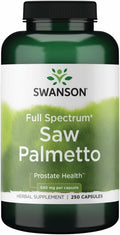 Saw Palmetto - Herbal Supplement Promoting Male Prostate Health Support - Natural Hair Supplement & Urinary Health Support (540 Mg 250 Capsules)