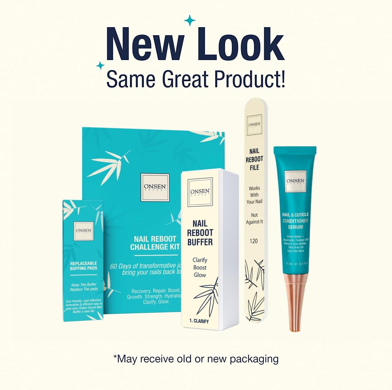 Nail Care Kit - W/Cuticle Care Serum, Japanese Nail Buffer and Shine Kit - Strengthening & Shining - Spa-Quality Manicure - Organic Ingredients - Long-Lasting Shine - Easy & Safe - 1Pk